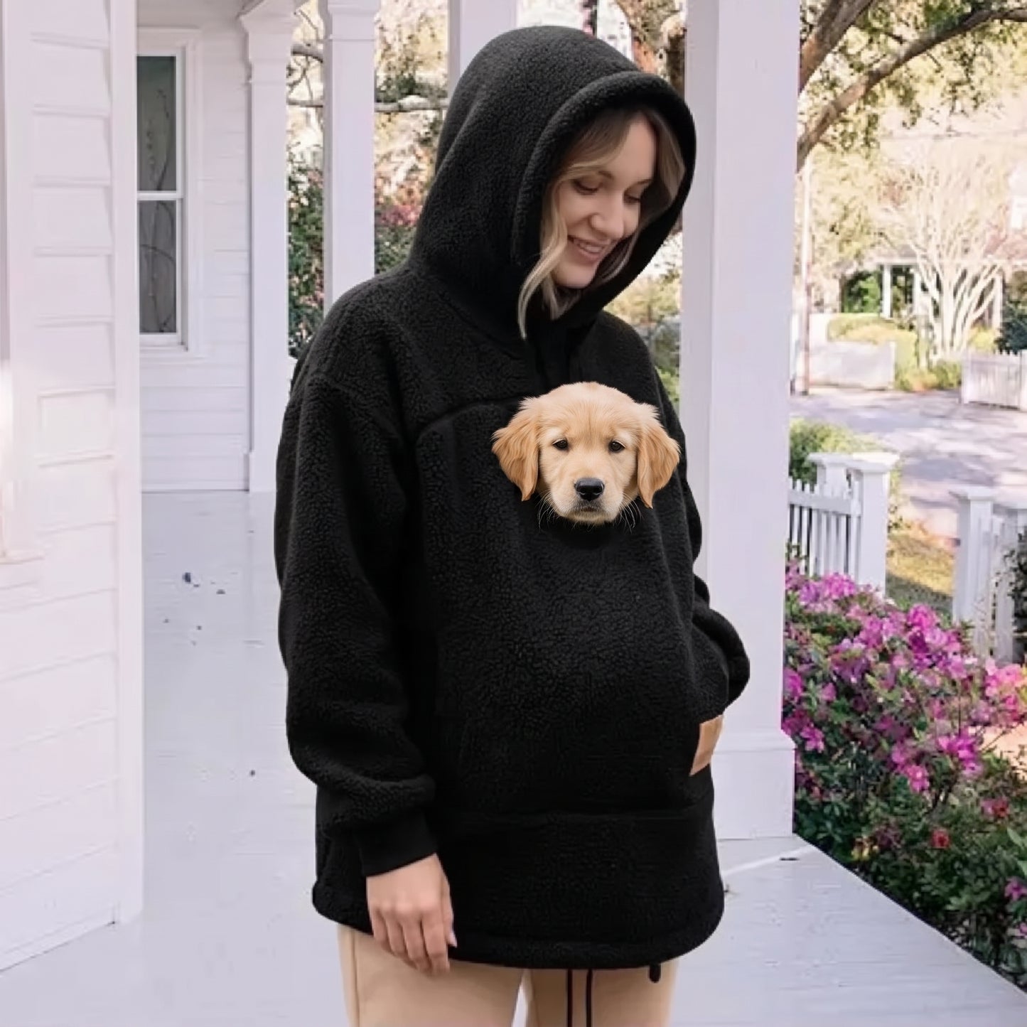 The Original Dog Pouch Hoodie